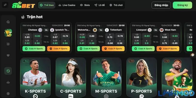 86BET – Trải Nghiệm Cá Cược Tối Ưu Được Melbet Tin Chọn